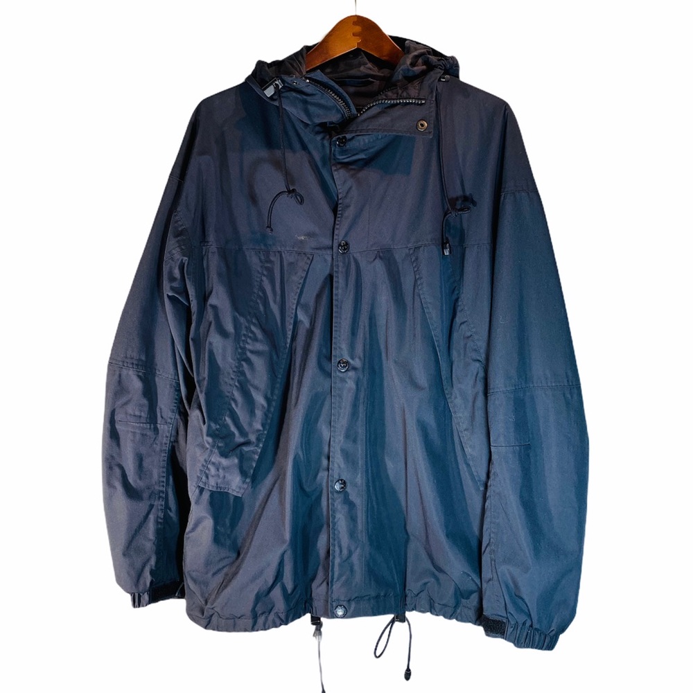 BANANA REPUBLIC**Navy All Weather Jacket**Med. $188